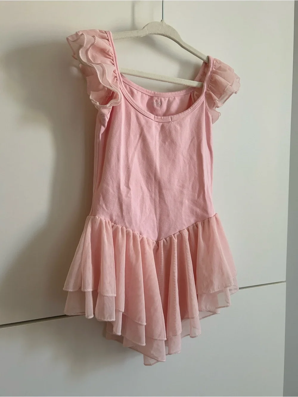 Pink Ballet Costume Tutu Dress for Kids - Size 120 (US 7/8)